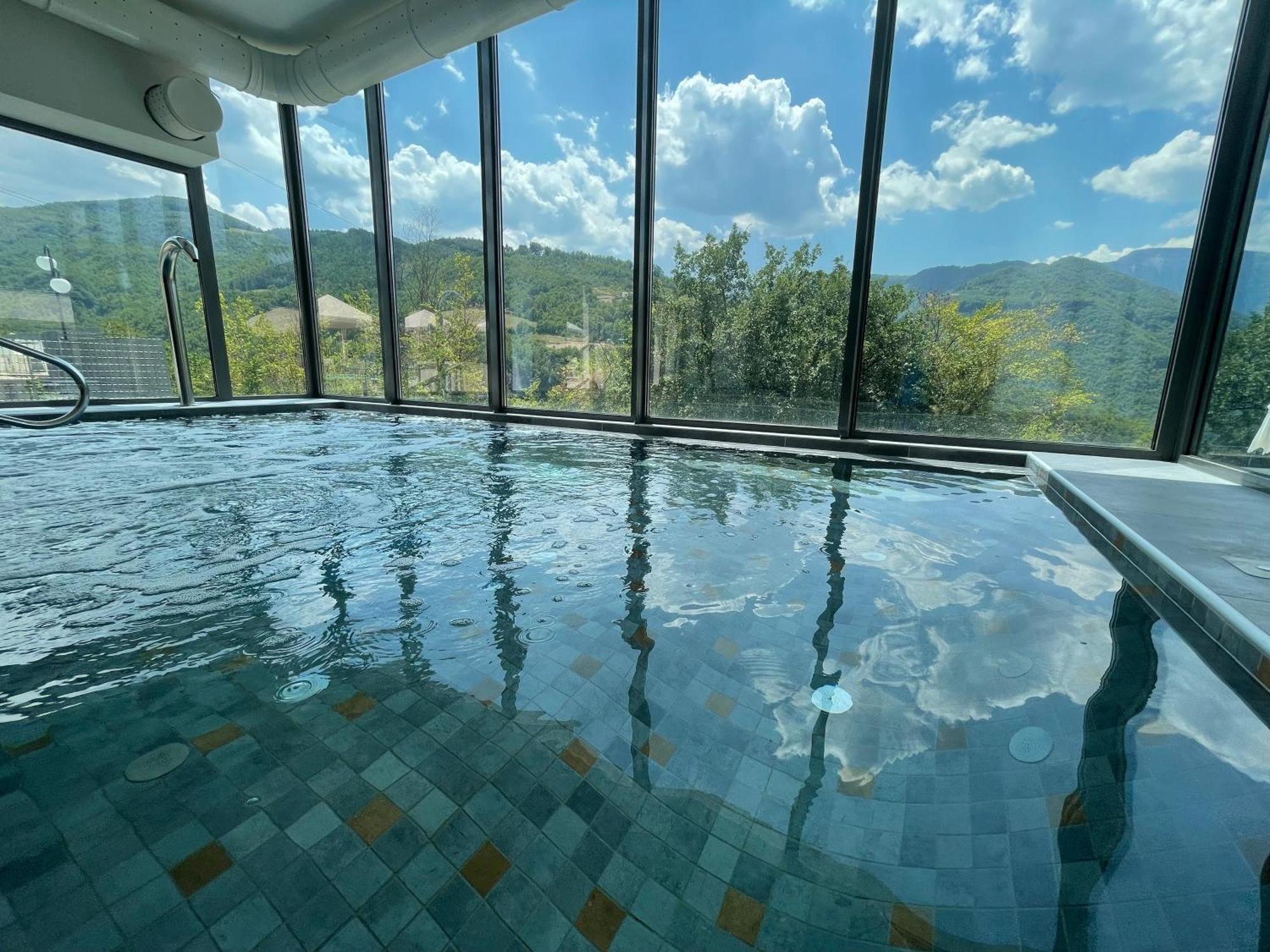 Hotel Ristorante Tre Lanterne & Spa 아쿠아산타 테르메 외부 사진